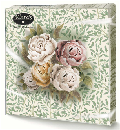 Servett grön Pioner